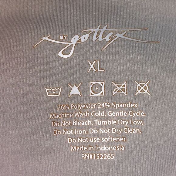 Gottex Studio Women's Performance Yoga High Rise Flare Active Pants Stone XL NWT - Picture 8 of 11